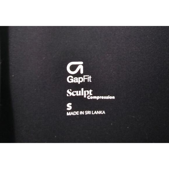 NWOT gap fit S scuplt shaped leggings compression ankle full length stars black - Picture 4 of 9